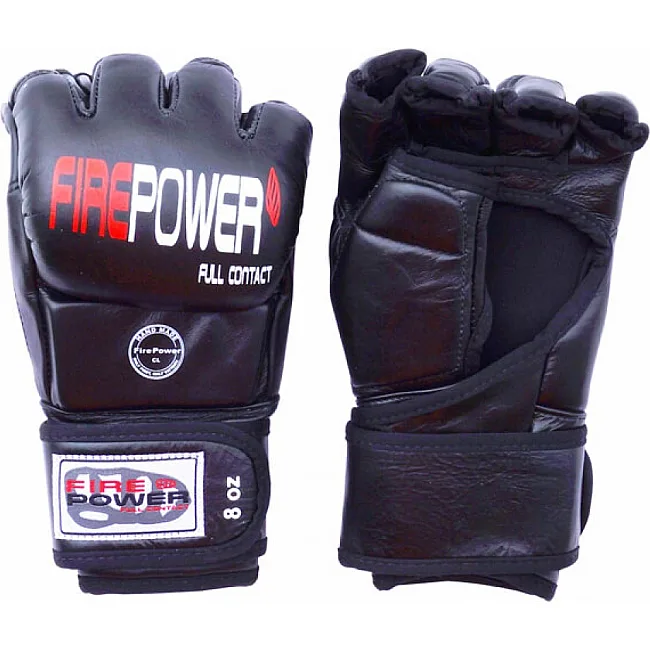 Перчатки MMA FirePower FPMG2 Черные