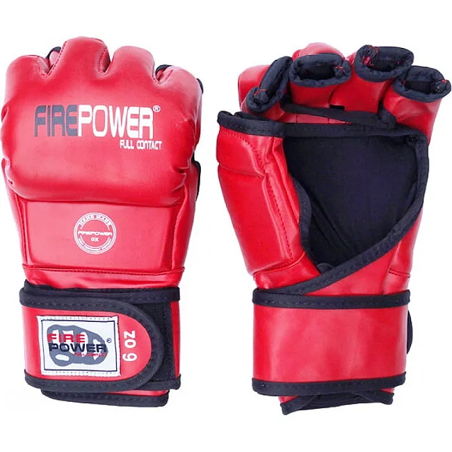 Перчатки MMA FirePower FPMGA3 Красные