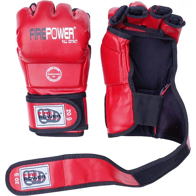 Перчатки MMA FirePower FPMGA3 Красные