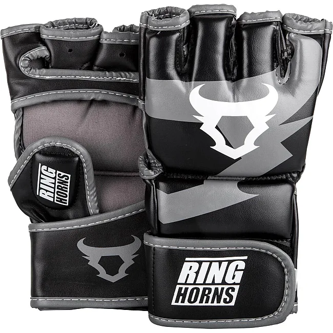 Рукавички MMA Ringhorns Charger Чорні з білим