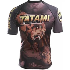 Рашгард с коротким рукавом Tatami Fightwear Wrestlers Принт
