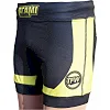 Шорты компрессионные Tatami Fihtwear Flex Vale Tudo Черные с желтым