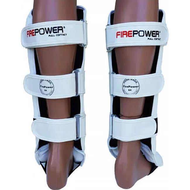 Защита голени и стопы (Щитки) FirePower FPSGA5 Белые