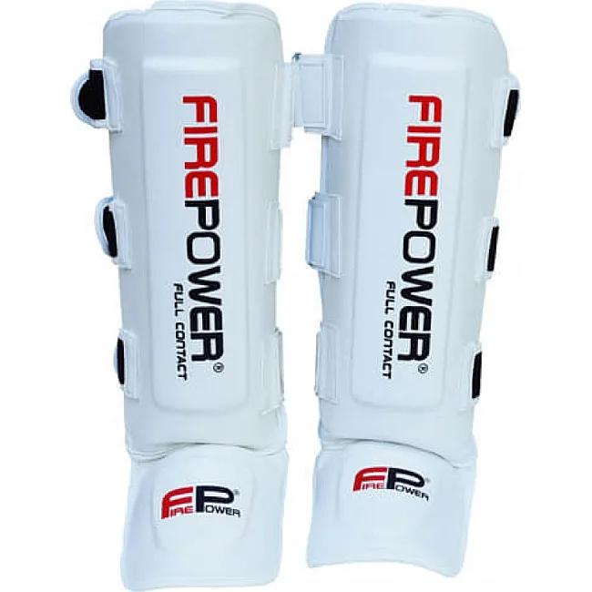 Защита голени и стопы (Щитки) FirePower FPSGA5 Белые