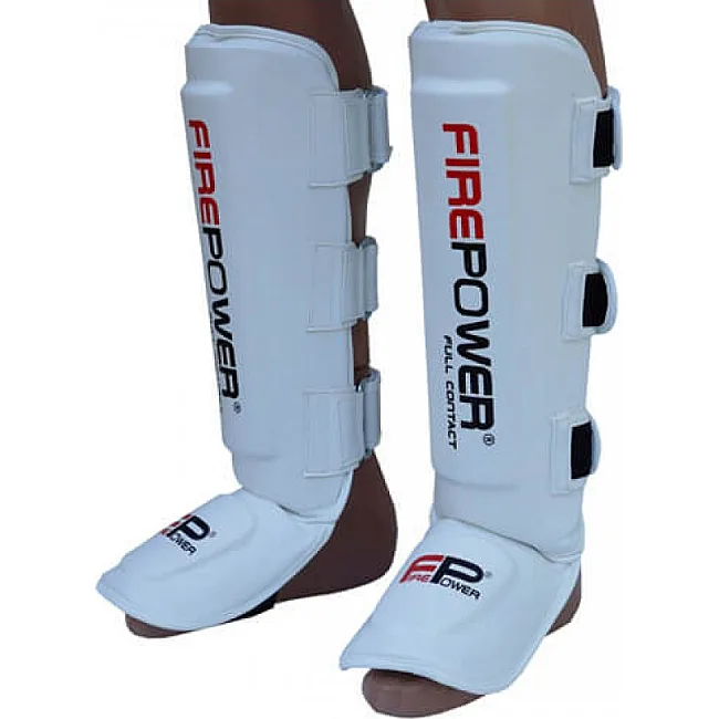 Защита голени и стопы (Щитки) FirePower FPSGA5 Белые