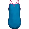 Купальник детский Arena SWIMSUIT LIGHT DROP SOLID голубой, розовый