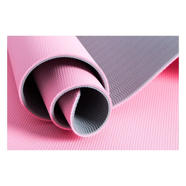 Коврик для фитнеса Pure2Improve TPE YOGA MAT 173x58x0.6см розовый