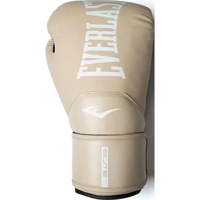Боксерські рукавиці Everlast ELITE 2 BOXING GLOVES бежевий 12 унцій