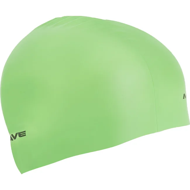 Шапочка для бассейна силиконовая для взрослых MADWAVE NEON M053502 (Оранжевый)