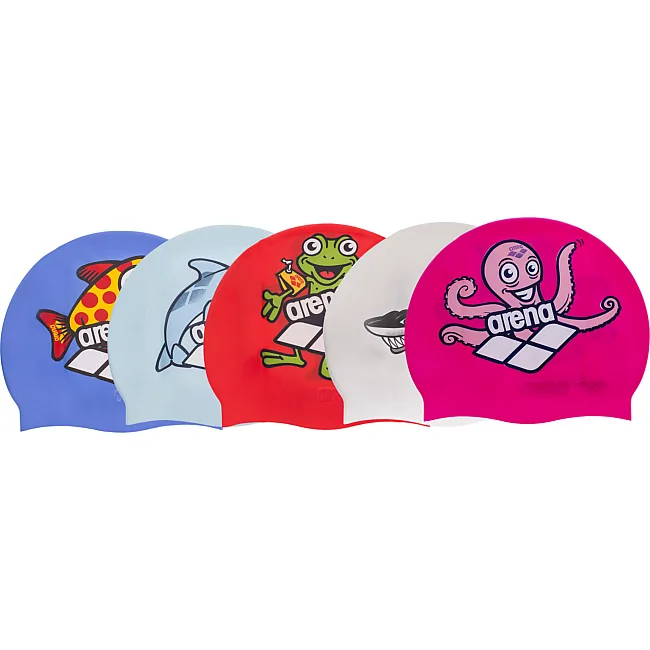 Шапочка для бассейна
 силиконовая юниорская ARENA MULTI JUNIOR WORLD CAP 5 AR-91388-20 (Разные цвета)