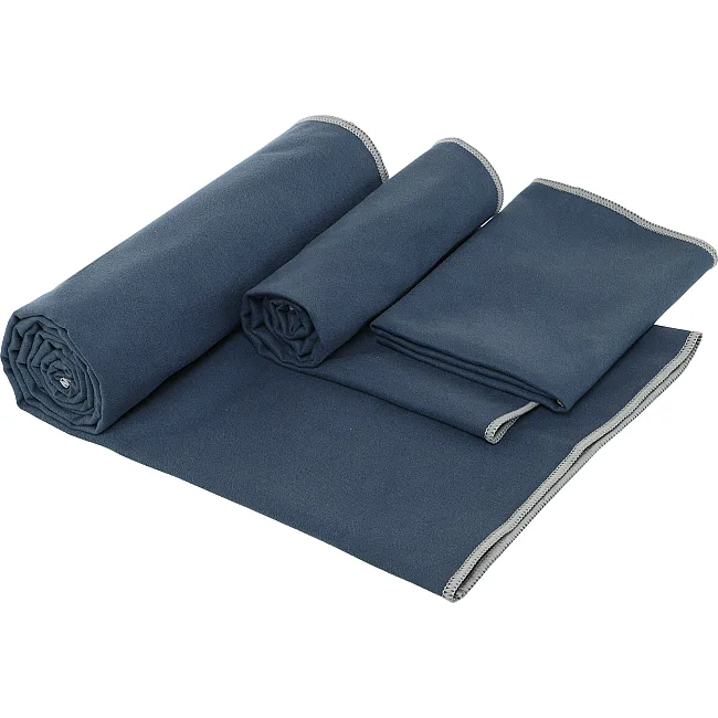 Комплект полотенец для пляжа и бассейна из микрофибры BEACH TOWEL T-PPT 3шт (Серый)