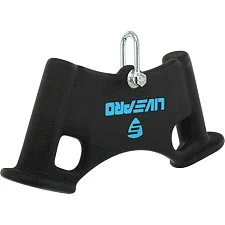 Рукоятка для тяги вниз c узким хватом Biceps grip нескользящее покрытие LiveUp LP8326