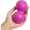 Мяч массажный двойной для МФР и самомассажа Duoball SP-PLANETA
 FI-6909 ø11см (Розовый)