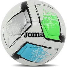 Футбольний м'яч JOMA DALI II 400649-211-T4 №4 TPU (Сірий-зелений-синій)