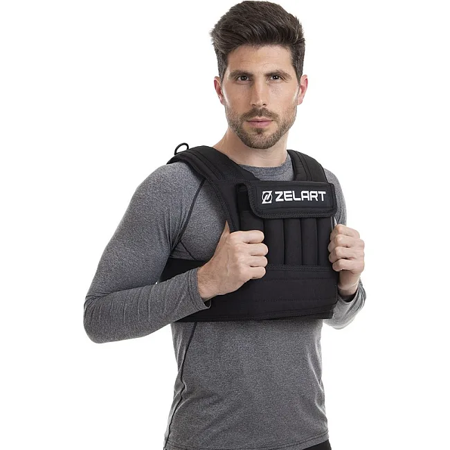 Утяжелительный жилет
 с регулируемым весом ZELART
 WEIGTH VEST FI-2630-10 вес-1-10 кг