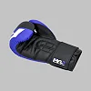 Боксерские перчатки RDX F4 Boxing Sparring Gloves Hook&Loop BLUE/BLACK (капа в комплекте)