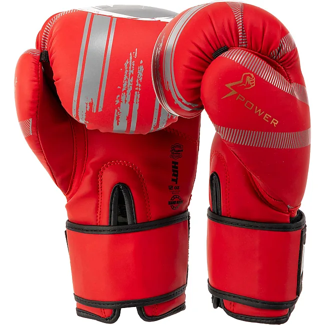 Рукавички для боксу PU HARD TOUCH BO-5230 (Чорний)