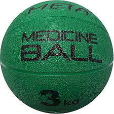 Медбол META Color Medicine Ball 3 kg зеленый 23 см