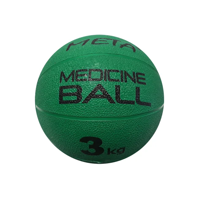 Медбол META Color Medicine Ball 3 kg зеленый 23 см