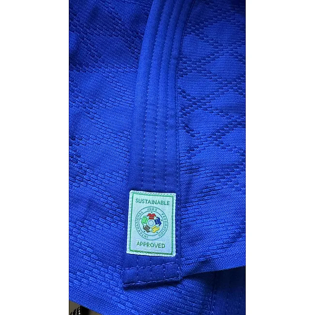 Кимоно для дзюдо Champion III Olympic с лицензией IJF | синий/золотой логотип | ADIDAS J-IJFB3-L