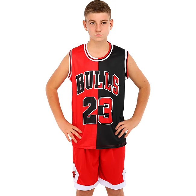 Детская баскетбольная форма
 NBA клуб Chicago Bulls 23 BA-6648 (Красный-черный)
