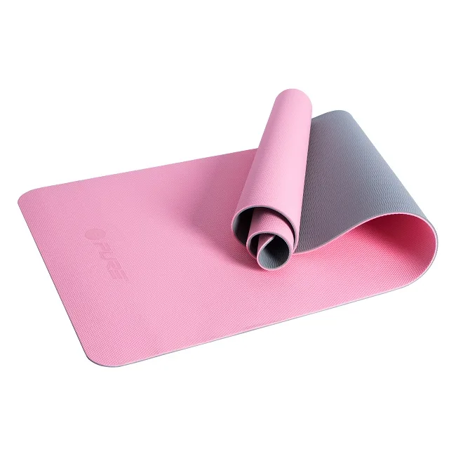Коврик для фитнеса Pure2Improve TPE YOGA MAT 173x58x0.6см розовый