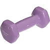 Гантель для фитнеса виниловая ZELART TA-2777-1 1шт 1кг (Светло-фиолетовый)