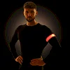 Слэп-браслет светоотражающий фликер с LED SEEYU 1P22 (Розовый)