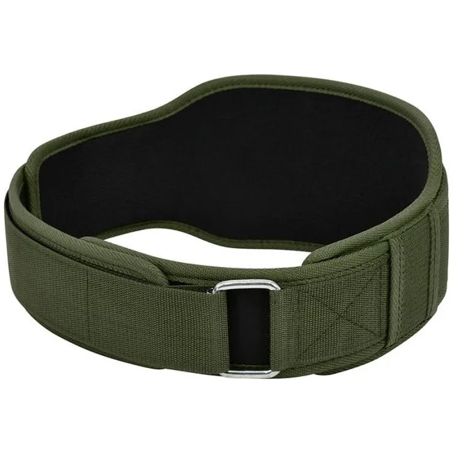 Пояс для тяжелой атлетики RDX RX5 Double Belt неопреновый Army Green