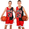 Детская баскетбольная форма
 NBA клуб Chicago Bulls 23 BA-6648 (Красный-черный)