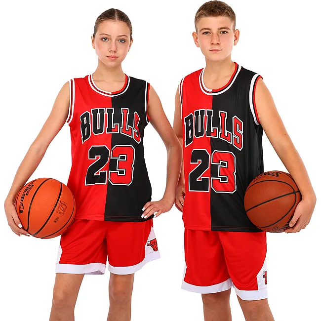 Детская баскетбольная форма
 NBA клуб Chicago Bulls 23 BA-6648 (Красный-черный)