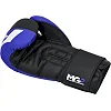 Боксерские перчатки RDX F4 Boxing Sparring Gloves Hook&Loop BLUE/BLACK (капа в комплекте)