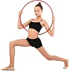 Шорты короткие для танцев и гимнастики детские из хлопка ALEMA 10-30 рост 110-158см (Черный)