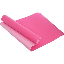 Коврик для йоги и фитнеса TPE двухслойный SP-PLANETA FI-3046 183x61x0,6см (Розовый-светло-розовый)