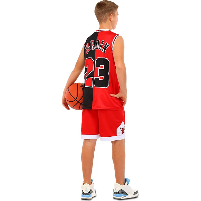 Детская баскетбольная форма
 NBA клуб Chicago Bulls 23 BA-6648 (Красный-черный)