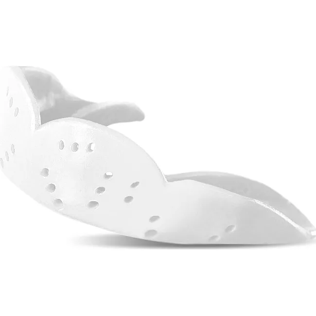 Капа перфорована однощелепна дитяча Perforated mouthguar у футлярі SP-SPORT BO-7421 (Білий)