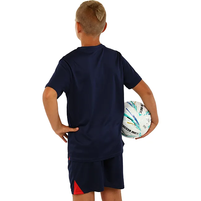 Футбольна форма дитяча із символікою клубу
 PSG домашня 2024 SP-SPORT

 CO-7183 (Темно-синій-червоний)