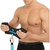 Рукоятка для тяги вниз c узким хватом Biceps grip нескользящее покрытие LiveUp LP8326