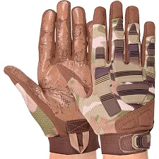 Тактические перчатки MILITARY RANGERS BC-8799 (Камуфляж Multicam)
