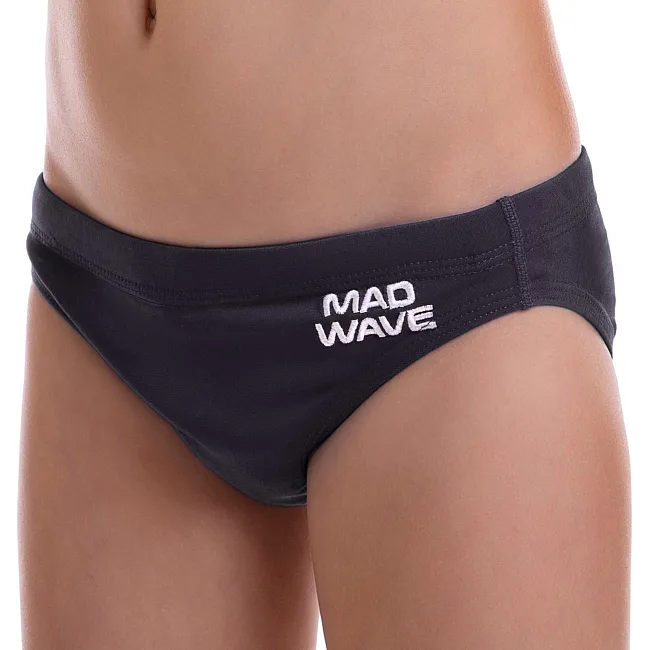 Плавки для мальчиков классические для плавания MADWAVE CULT M145903 (Серый)