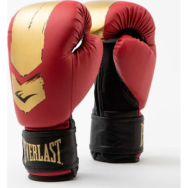 Боксерские перчатки Everlast PROSPECT 2 BOXING GLOVE красный, золотой 8 унций