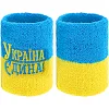 Спортивный напульсник
 впитывающий влагу УКРАЇНА Єдина BC-9279 1шт (Белый)