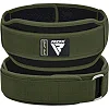Пояс для тяжелой атлетики RDX RX5 Double Belt неопреновый Army Green