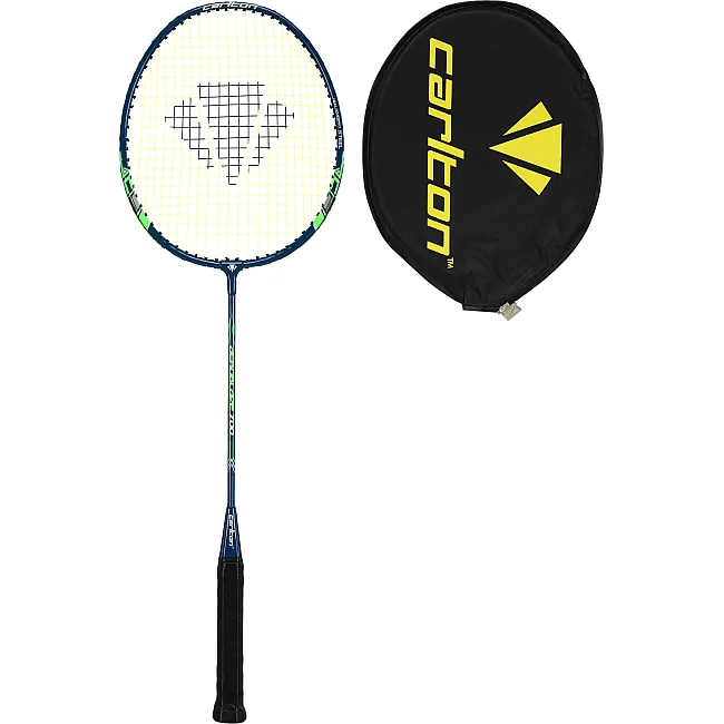 Профессиональная ракетка для бадминтона в чехле CARLTON DL13027083 AEROBLADE 700 BLUE G6 HH NF