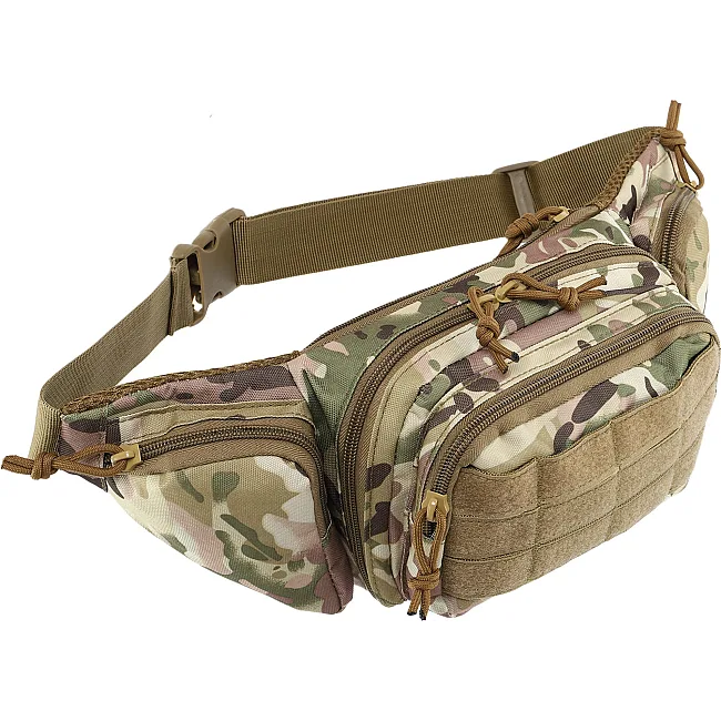 Тактическая сумка
 на пояс MILITARY RANGERS
 ZK-9101
 40х13х7см 3,6л (Хаки)