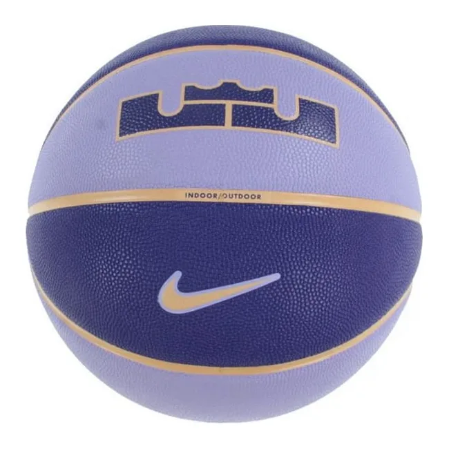 М'яч баскетбольний Nike ALL COURT 2.0 8P L JAMES DEFLATED фіолетовий