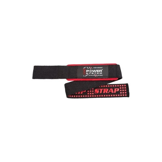 Ламки для тяги POWER SYSTEM PS-3430 XTR-Grip Straps Black/Red