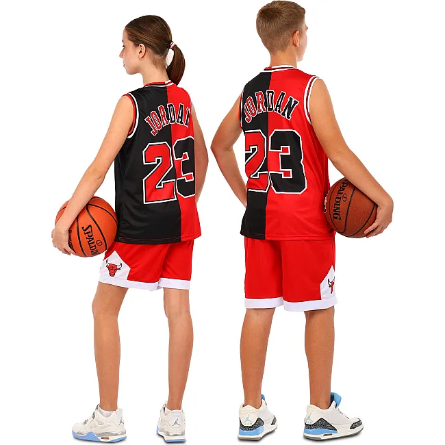 Детская баскетбольная форма
 NBA клуб Chicago Bulls 23 BA-6648 (Красный-черный)