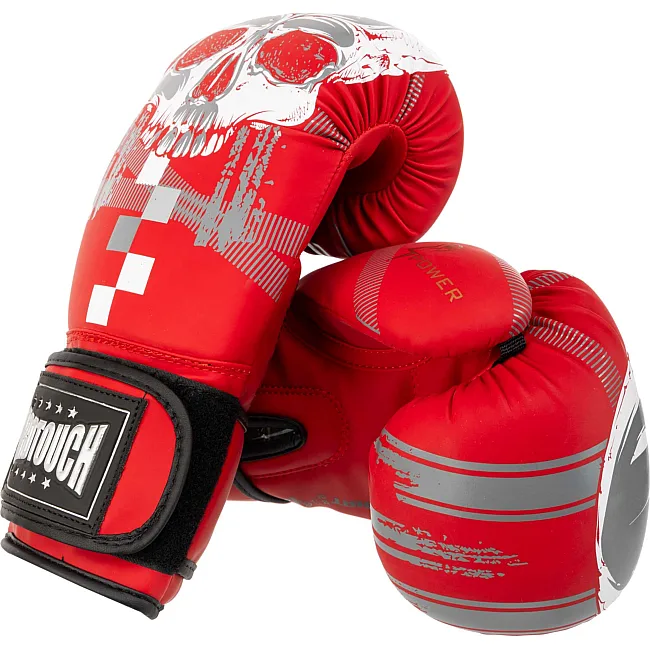 Рукавички для боксу PU HARD TOUCH BO-5230 (Чорний)