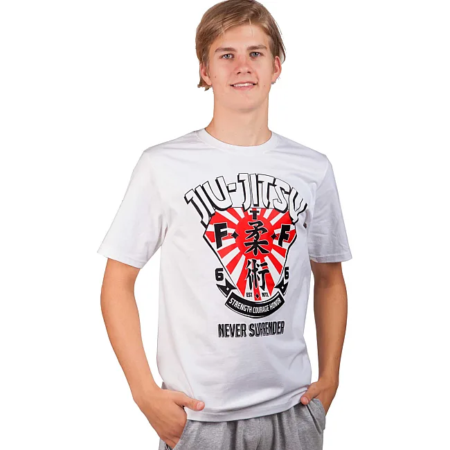 Футболка мужская JIU-JITSU JJ-40 (Белый)